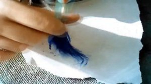 Как покрасить волосы кукле краской.