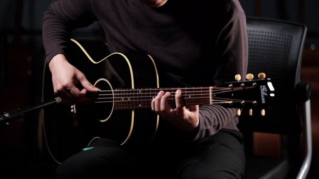 Gibson L-00 Original Ebony(SN:22571034) смотреть онлайн
