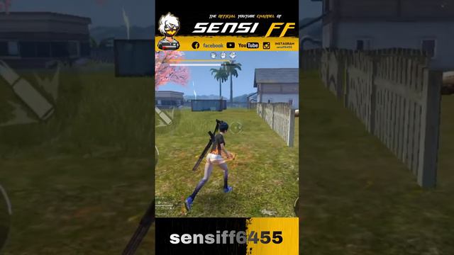 #short #freefire🔥Sensi ff op headshot 😈 Attitude status video👾Sensi ff S006 ff👽 #Sensi