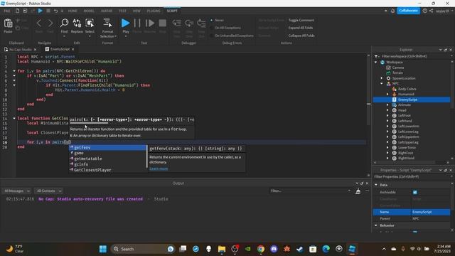 How to make an Enemy NPC/AI in Roblox! (Roblox Studio Scripting Tutorial 2023)