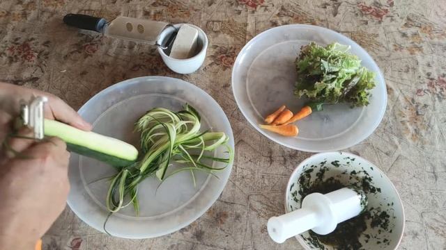 Салат из кабачков (цукини) для правильного питания. смотреть онлайн