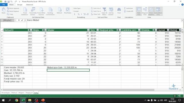 9. Data Analitika dərsləri - CALCULATE funksiyası , Filter Context in DAX смотреть онлайн