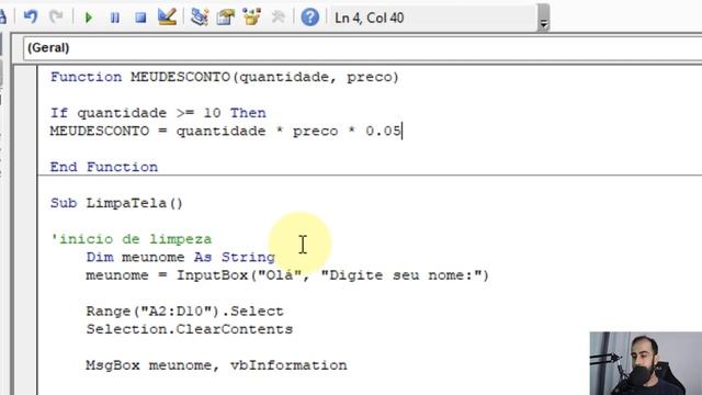 EXCEL MACROS AULA 8 - Criar função no VBA | Function смотреть онлайн