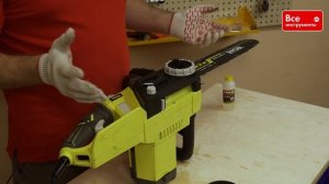 Обзор цепной электропилы Ryobi RCS1935