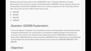 CPA FAR Exam-Accounting for Income Taxes-By Darius Clark