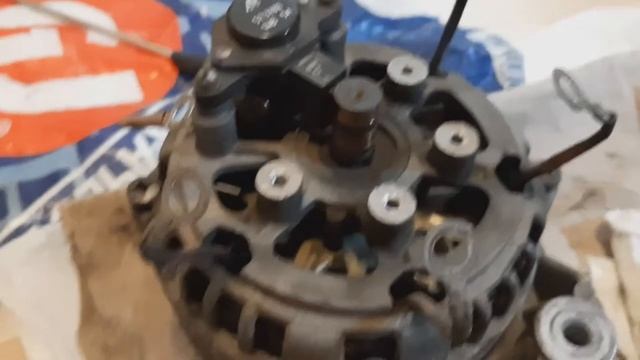 Ремонт генератора - диодный мост. Проверка (прозвонка) и замена диодного моста ВАЗ 2109, 21099... смотреть онлайн