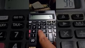 How to use GT on Casio MJ-120D Calculator without the GT button. (Easy Method)