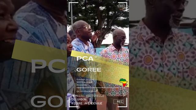 PCA Pierre Akendengue 🎙️   Gorée 🏖️