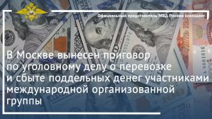 В Москве вынесен приговор по уголовному делу о перевозке и сбыте поддельных денег