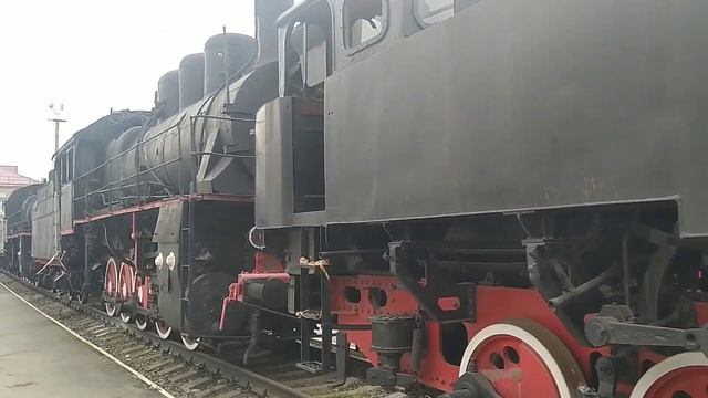 музей паровозов и поездов  РЖД в Ростове-на-Дону// места которые стоит посетить с детьми