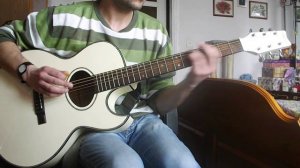 Кино раньше в твоих глазах (Washburn ea20) cover