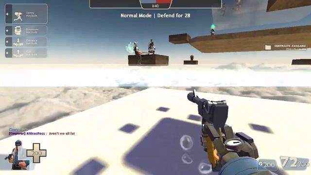 TF2 Zombie Escape: Surf Vortex with 55 Players смотреть онлайн