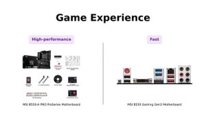 ? MSI B550-A PRO ProSeries vs MSI B550 Gaming GEN3 ?