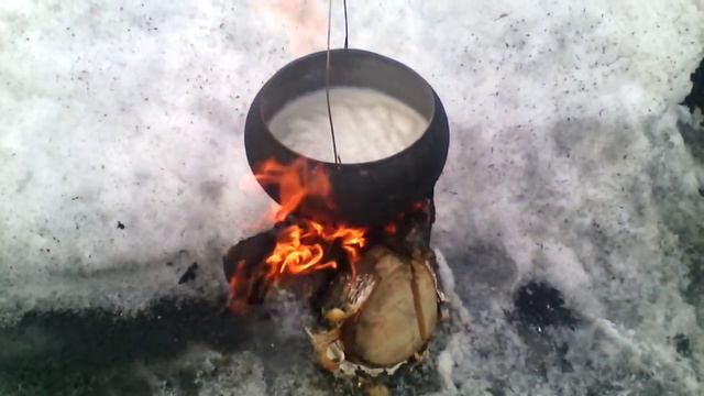 Финская свеча в действии. смотреть онлайн