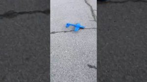 Запускаем пенопластовый самолёт 2 часть