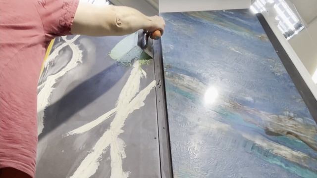 Имитация КАМНЯ "Оникс" | Декоративная Штукатурка "Жидкий Травертин" смотреть онлайн