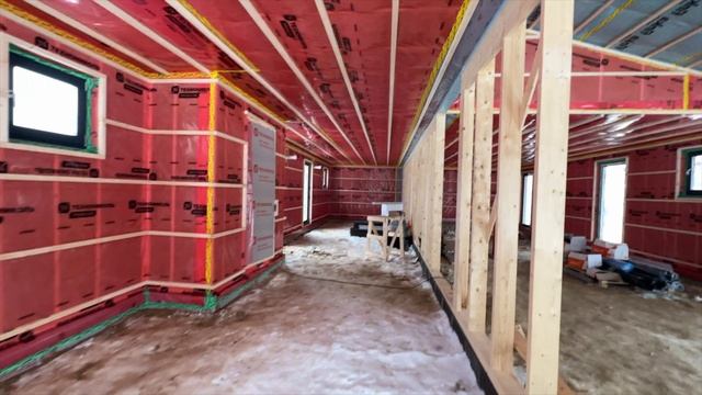 Пароизоляция в каркасном доме КСКДОМ