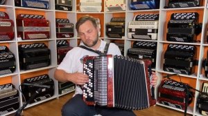Духовой оркестр заменил один баянист! Вальс "Березка" на электробаяне!