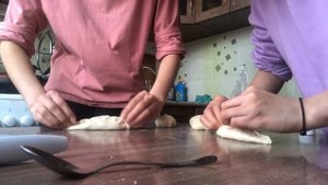 Пирожки с джусаем и яйцами. Очень вкусно ?
