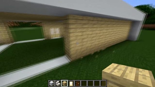 Простой ДОМ ХАЙ-ТЕК В МАЙНКРАФТЕ смотреть онлайн