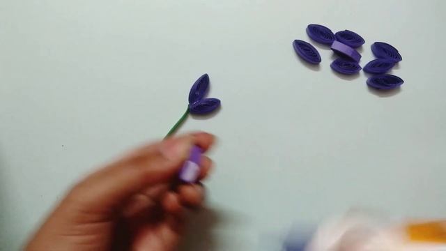 Quilling Lavender Flower || Quilling Flower Easy || Quilling Paper Art смотреть онлайн