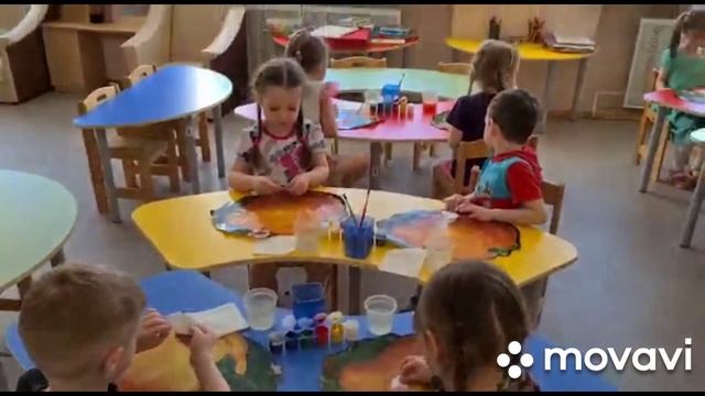 Открытое занятие по рисованию в средней группе № 11