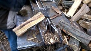 Как нарубить дрова не прилагая усилий,  заготовка дров на зиму