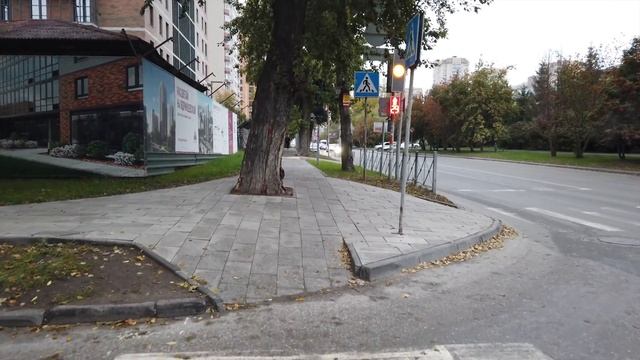 Прогулка по Новосибирску в 4K по ул. Семьи Шамшиных смотреть онлайн