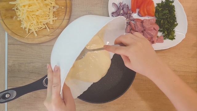 БЫСТРАЯ "ПИЦЦА-ПИРОГ" НА СКОВОРОДЕ за 5 минут! РЕЦЕПТ БОМБА!Быстро, вкусно и просто! PIZZA RECIPE!