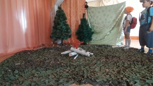 Театрализованная сценка по правилам пожарной безопасности "Случай в лесу" смотреть онлайн