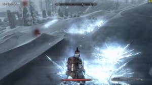 【Skyrim AE】Random Events - Ice Wraiths Fighting Bandits（ランダムイベント － 氷の生霊vs山賊）＜PC版 日本語音声 日本語字幕＞