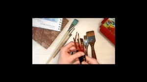 Какие кисти подходят для гуаши (синтетические и щетинные)