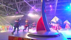 Встреча Олимпийского огня в Салехарде(муз.,аранжировка С.Цупиков)