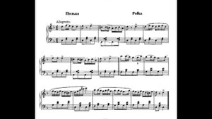 Mikhail Glinka: Polka in D Minor Sheet Music