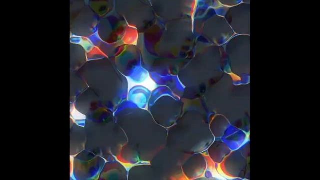 Abstract liquid with sound of the space / Пространственная абстрактная фигура под звуки космоса смотреть онлайн