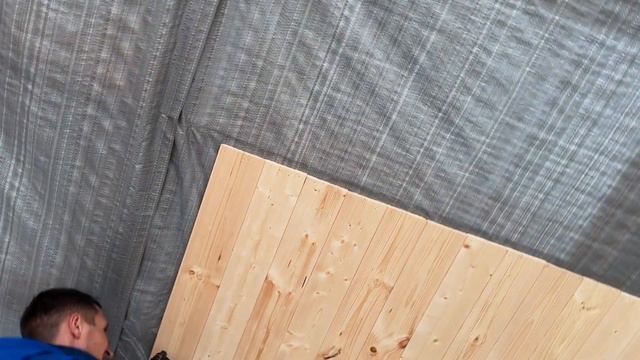 Строительство каркасного дома.  Каркасный дом. Строим для магазина в Архызе (Романтик)