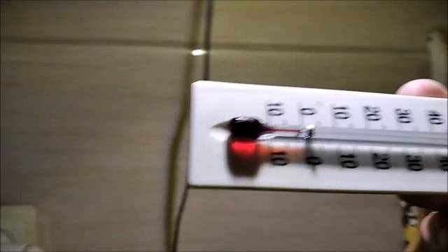 Определение влажности одним градусником