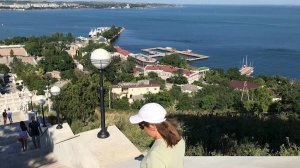 По Крыму пешком. Керчь. Митридатская лестница. Гора Митридат. Аршинцево. Городской пляж