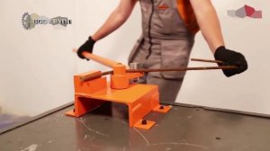 Станок ручной для гибки арматуры серия DR 20