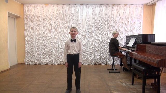 Емельянов Филипп 9 лет А. Флярковский " Белая береза", М. Яковлев " Зимний вечер" смотреть онлайн