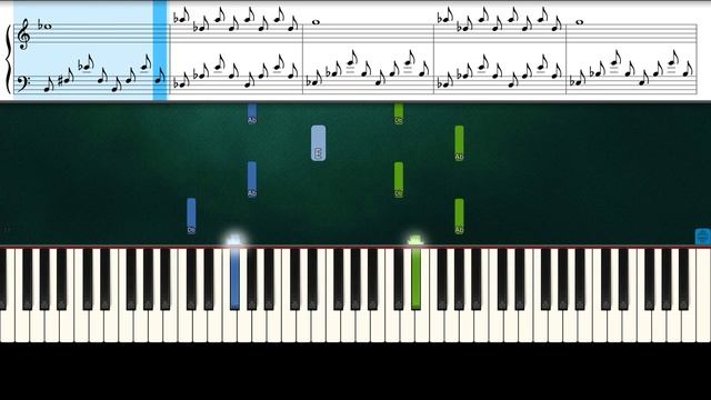 Piggy ROBLOX - Pony Theme (Piano Tutorial With Sheets) смотреть онлайн