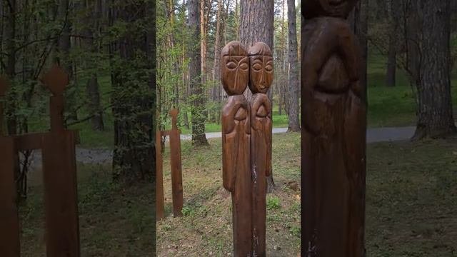 Руское светилище - реконструкция языческого капища в Томской писанице.