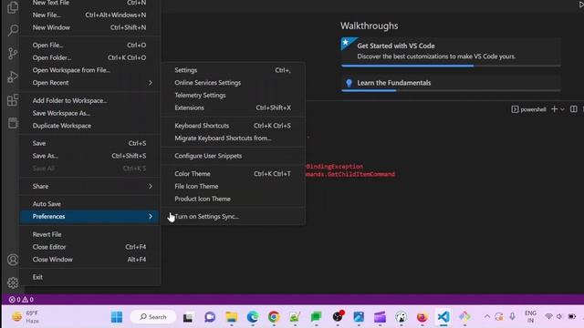 Integrate Git Bash shell with VS Code || Important setting for VSCode #python #vscode #git смотреть онлайн