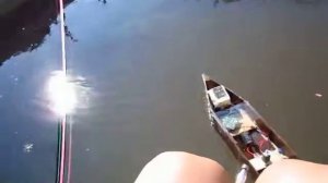 Самодельная лодка на радиоуправлении