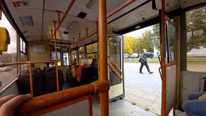 Троллейбус Минска БКМ 32102 бортовой номер 5423 марш 29