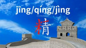 精 (jīng) refined; precise; excelllent; smart, skilled; extract