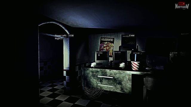 ОВЕРНАЙТ 1 - БЕЗУМНАЯ НОЧЬ 5! ПРОБУЮ VR РЕЖИМ! OverNight FNAF #3 смотреть онлайн