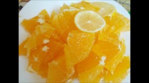 Морс клюква и апельсин