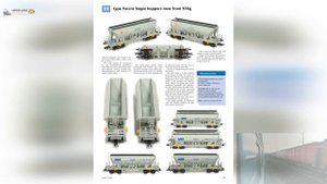 Tillig. Вагоны-хопперы с тележками типа Faccns. Масштаб ТТ