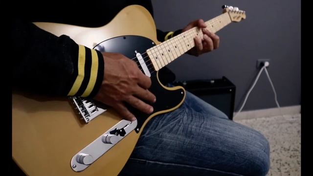 practice riff fender mustang gtx squier telecaster yellow 🎸🛹 смотреть онлайн